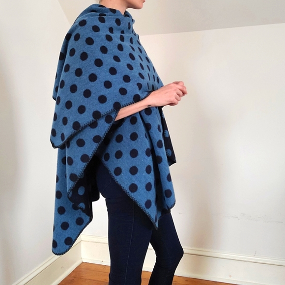 VINTAGE - Polka dot poncho - Picture 16 of 16